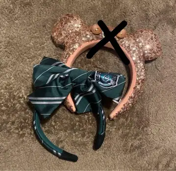 슬리데린 리본 머리띠