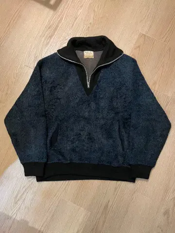 60s Sears 하프 지퍼 니트 플리스