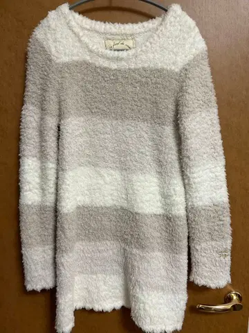 pique 포근포근 보아 스트라이프 룸웨어