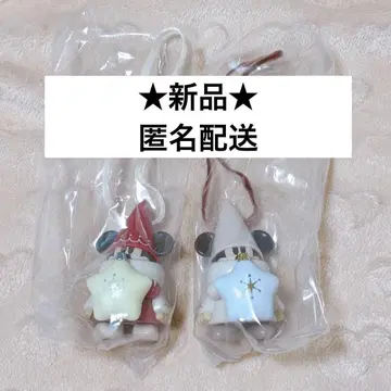 디즈니 캡슐 토이 리루린린 빨간색 화이트 디즈니 리조트