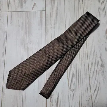 FAIRFAX 핸드메이드 솔리드 타이 브라운