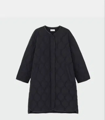 [ PLST ] 퀼팅 코트 블랙 S 사이즈