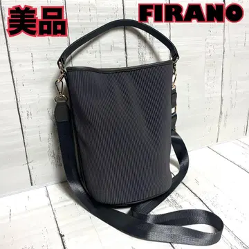 FIRANO 2way 플리츠 숄더백 사선 절개
