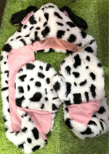 디즈니 머플러 101마리 강아지 팬캡 장갑