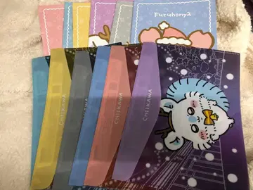 세븐일레븐 치이카와 클리어 파일 노트 컴플리트 세트