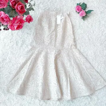 [ 새상품 ] rienda 내추럴 레이스 머메이드 스커트