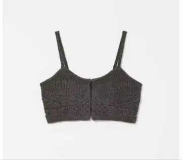 [ eaphi ] MIX PATTERN KNIT BUSTIER