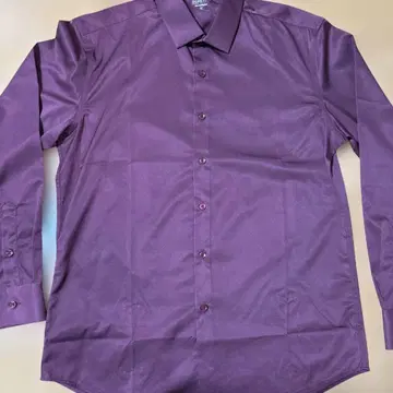 [ 새상품급 ] DCK MANY 실크 다크 레드 긴팔 셔츠