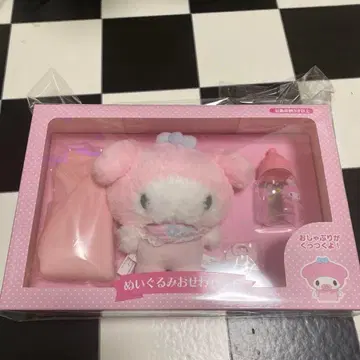산리오 마이멜로디 봉제 인형 돌봄 세트