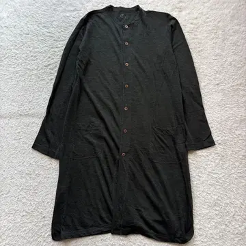 45R 울 롱 가디건 그린