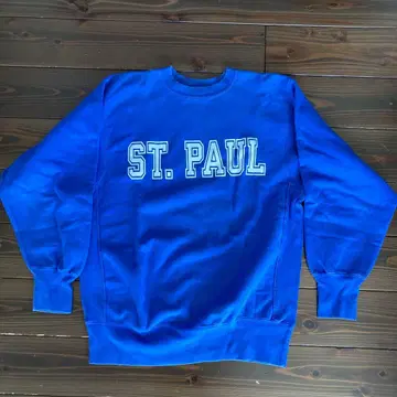 Champion Reverse Weave 맨투맨 파랑