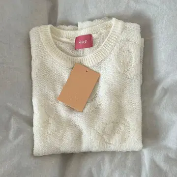 Sinoon Rose Artwork Long Sleeve Knit