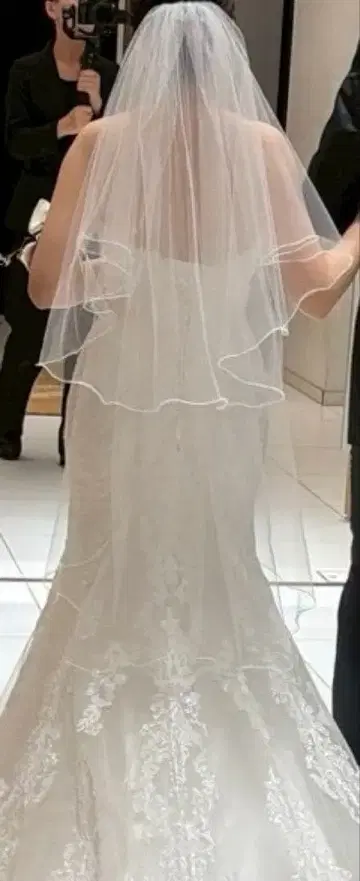 ALPHA BLANCA 웨딩 베일 화이트