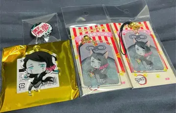 귀멸의 칼날 사카에 아크릴 키링 핀 배지 엔무 무한 열차