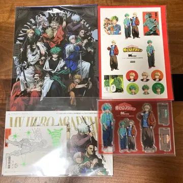 히로아카 맨즈논노 GIGA 아크릴 부록 바쿠고 십걸 클리어 파일