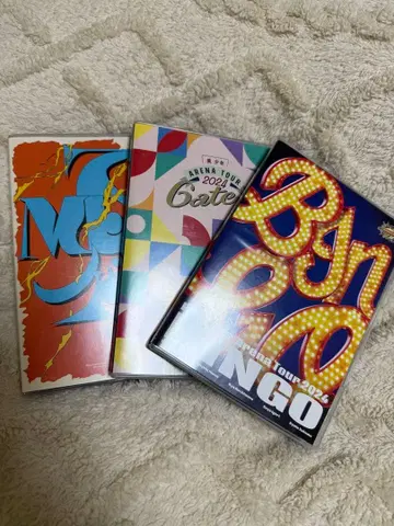 아레나 투어 DVD 3매 세트 HiHi Jets 7MEN 미소년