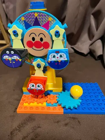 호빵맨 회전하는 대관람차 완구