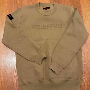 브리핑 골프 맨투맨 미사용