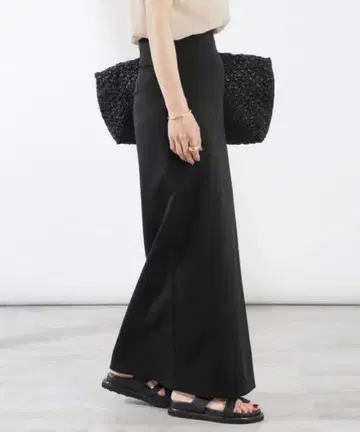 IENA 이에나 MIX얀 리브 타이트 스커트