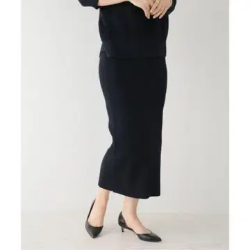 IENA 이에나 MIX얀 리브 타이트 스커트