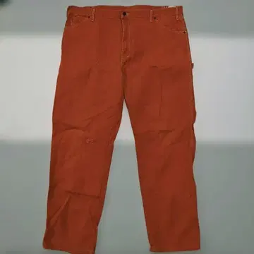 Dickies 오렌지 페인터 팬츠