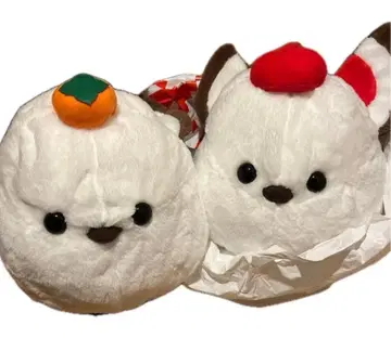 복복 시마연가 봉제 인형 시마짱 레드 터콰이즈 귤 모자