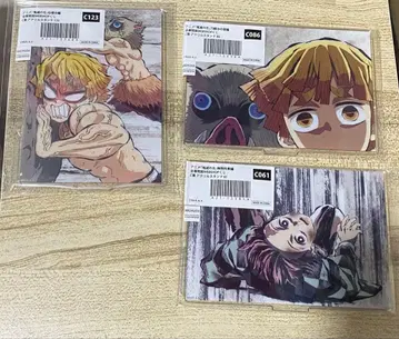 귀멸의 칼날 막간화 webshop 복권 아크릴 스탠드 탄지로 이노스케