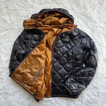 에디바우어 다운 리버서블 2way 블랙 브라운 M y2k