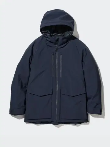 유니클로 UNIQLO 하이브리드 다운 후드티 (3D 컷) M 사이즈