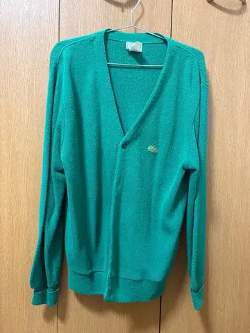 IZOD LACOSTE 그린 가디건