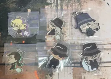 명탐정 코난 블랙 조직 굿즈 6종 세트