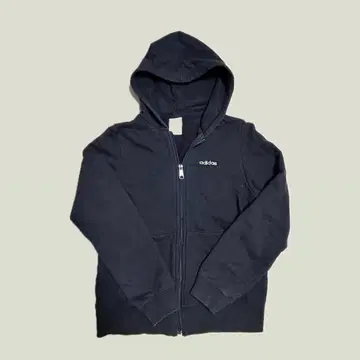 아디다스 지퍼 후드티 네이비 S