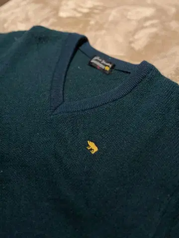 Jack Nicklaus V넥 스웨터 L 그린