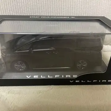 도요타 VELLFIRE 미니카 블랙