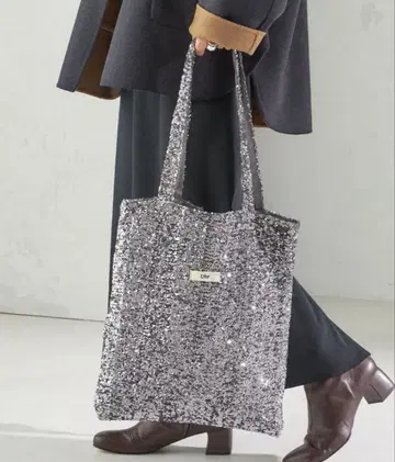 택 포함 새상품 Uhr 스팽글 토트 백