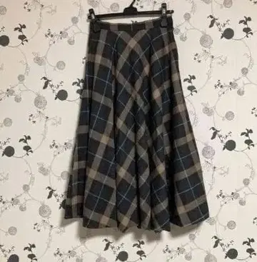 유나이티드 애로우즈 플레어 롱 스커트