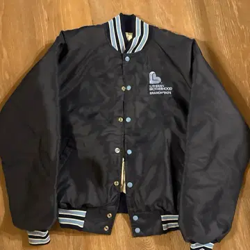 Lutheran Brotherhood 로고, 네이비 나일론 바시티 자켓