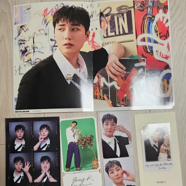 데이식스 영케이 앨범 구성품