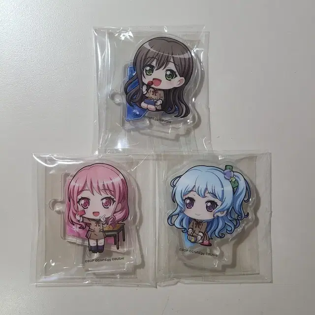 뱅드림 미니 쁘띠 아크릴 스탠드 타에 아야 히나 판매