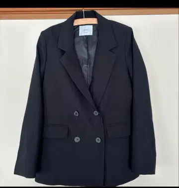 여성용 테일러드 자켓 블랙