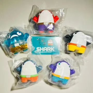 전 5종 컴프 세트 SHARK 괴수의 친구 컬렉션 피규어 가챠