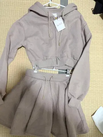 미사용 Michell Macaron 속기모 셋업 프리 사이즈