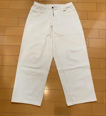 인터스테이트 90s 배기 데님 32 baggy jeans 화이트