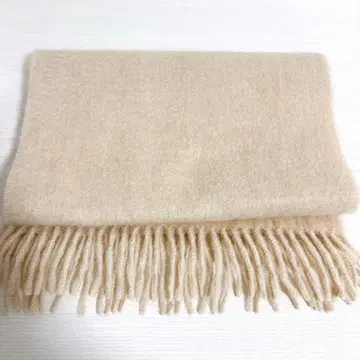 캐시미어 100% 머플러 베이지 NATURAL BASIC 방한 스톨