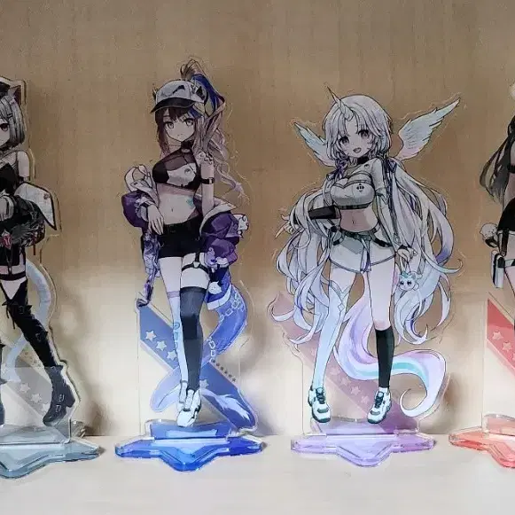 23AGF 스텔라이브 공식 아크릴 스탠드 6종 일괄