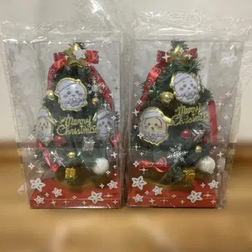 치이카와 크리스마스 트리 2개 세트 프라이스
