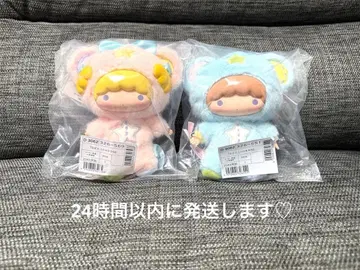 산리오 리틀트윈스타 키키라라 별하늘의 엔젤 마스코트 x 2