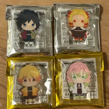 귀멸의 칼날 키메츠 식당 유라후와 아크릴 블록