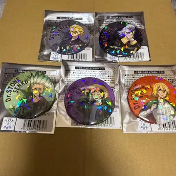 Dr.STONE A3 플라이트 자켓 ver 캔뱃지 전종 세트