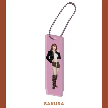 LE SSERAFIM 사쿠라 도쿄돔 아크릴 키링